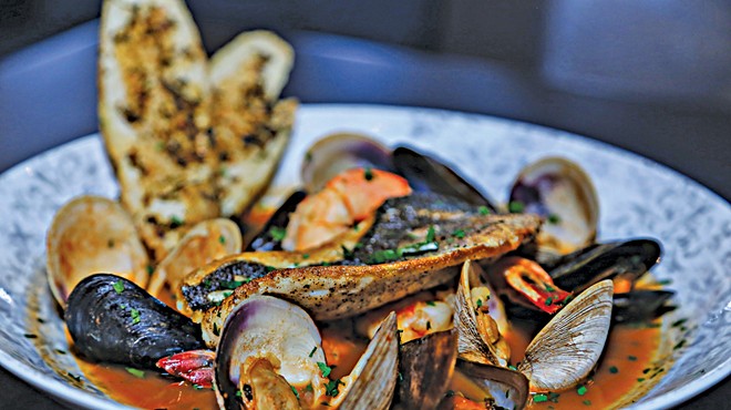 Simple Preparations That Let the Seafood Shine are the Best Bets at Blu