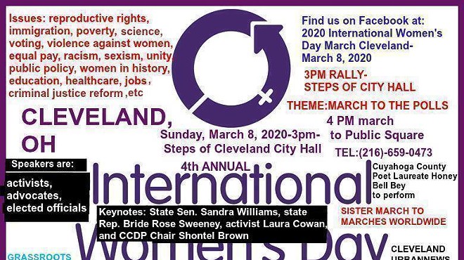 2020 International Women's Day March Cleveland