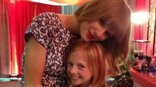 Ava Hixenbaugh met Taylor Swift for the first time in 2013 at the Quicken Loans Arena.