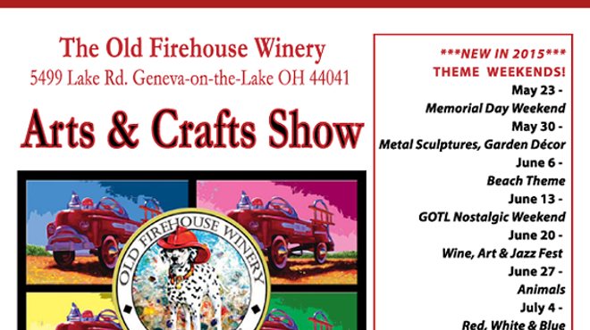 Image: Old Firehouse Winery Arts & Crafts Show - Blue, Burgers & Beer