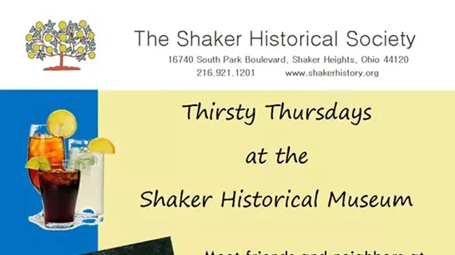 Image: Thirsty Thursday at the Shaker Historical Museum