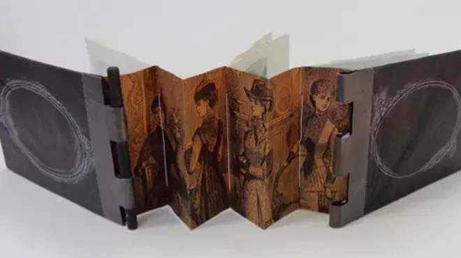 Image: The Piano Hinge Book with Clare Murray Adams