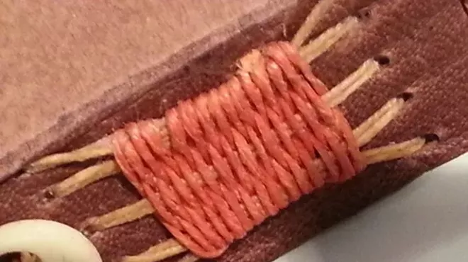 Image: Long Stitch, Link Stitch with Fran Kovac