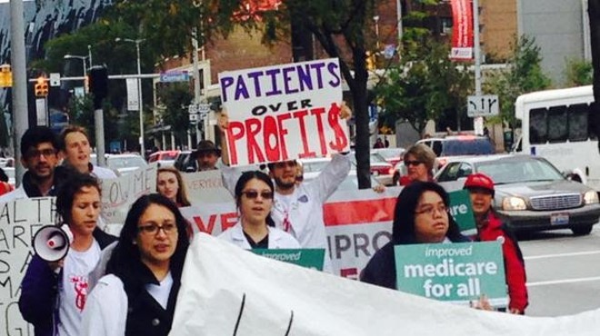 Case Med Students Say Obamacare Doesn't Cut It, Rally for Health Care Reform