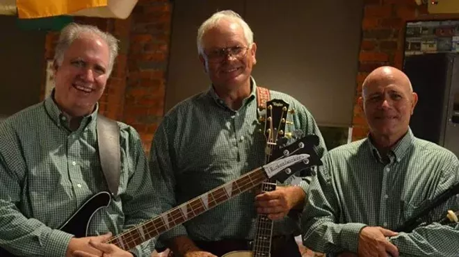 Image: Pre St Patrick's Party with No Strangers Here an Irish Folk Band