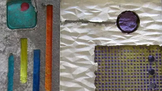 Image: 3-D Papermaking: Relief Papercasting