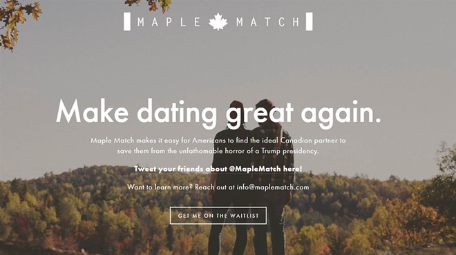 New Dating Website Saves Americans From Trump Presidency