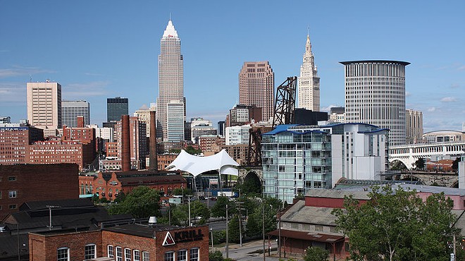 Downtown Cleveland, 2011.