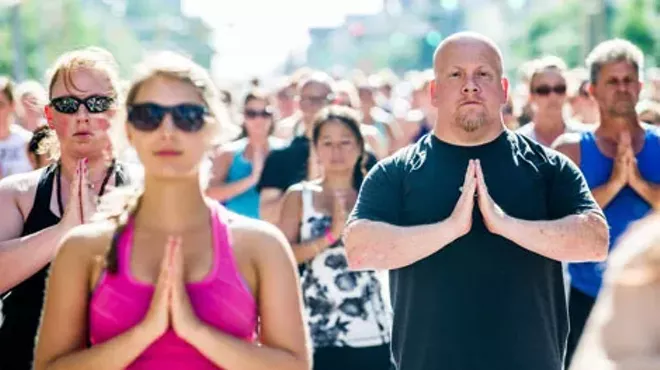 Image: Yoga on the Plaza