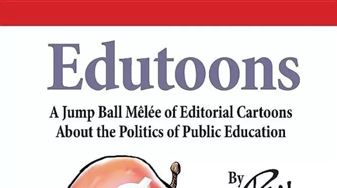 Image: Book Launch: Ron Hill, Edutoons: A Jump Ball Melee of Editorial Cartoons About the Politics of Public Education