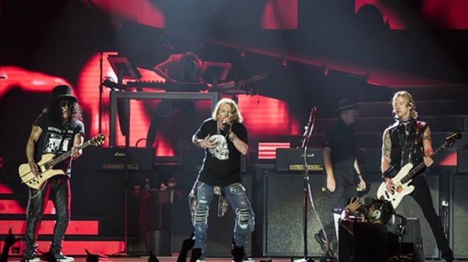 Guns N' Roses Launches Reunion Tour with Hard Rocking Show at Detroit's Ford Field
