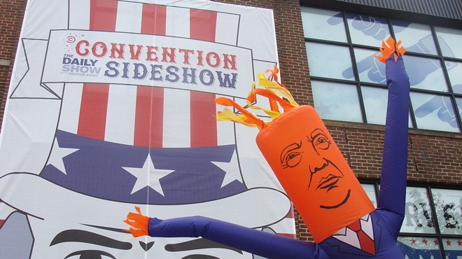 Dispatches from the Daily Show's Convention Sideshow