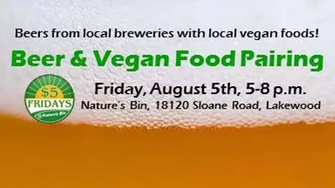 Image: Nature's Bin $5 Friday Beer & Vegan Food Pairing