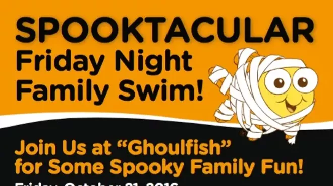 Image: SPOOKTACULAR Friday Night Family Swim!