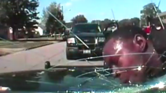 Video: Lorain Police Slam Suspect's Head On Windshield Hard Enough to Shatter the Glass