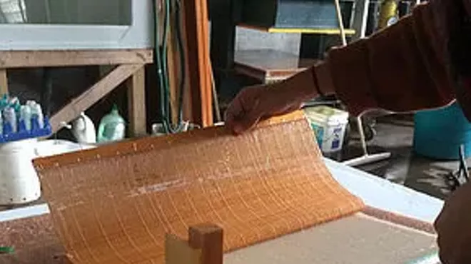 Image: Japanese Papermaking Taught by Radha Pandey