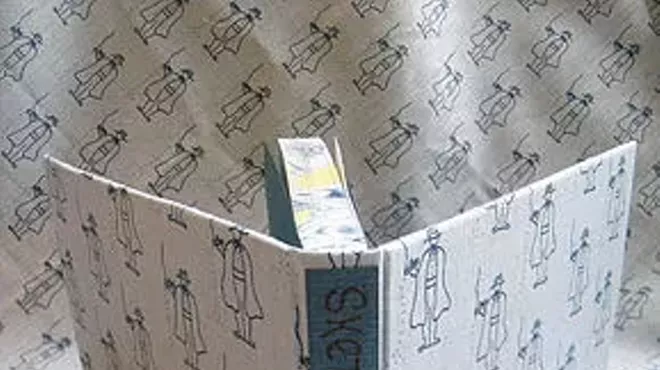 Image: The Case for Making Your Own Bookcloth Taught by Cris Takacs