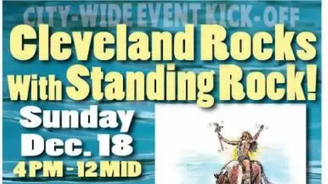 Image: Cleveland Rocks with Standing Rock