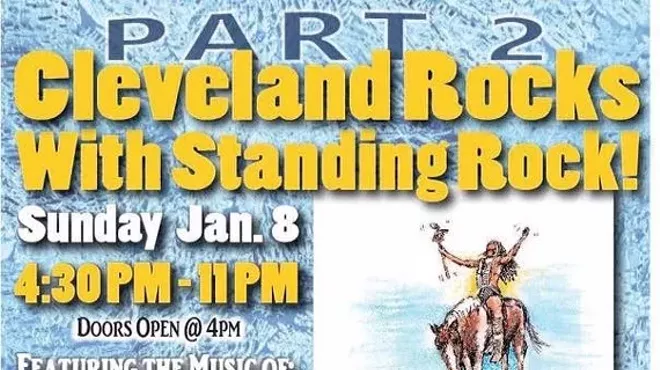 Image: Cleveland Rocks with Standing Rock - Part 2
