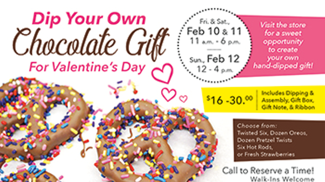 Image: Dip Your Own Chocolate Gift for Valentine&rsquo;s Day