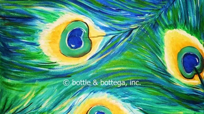 Image: TGI Thursday Paint & Sip Party - Bottle & Bottega