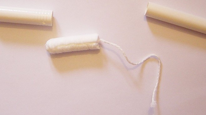 Currently, feminine hygiene products are taxed in Ohio.