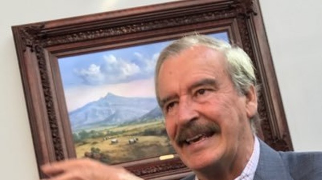 Former Mexican President Vicente Fox.