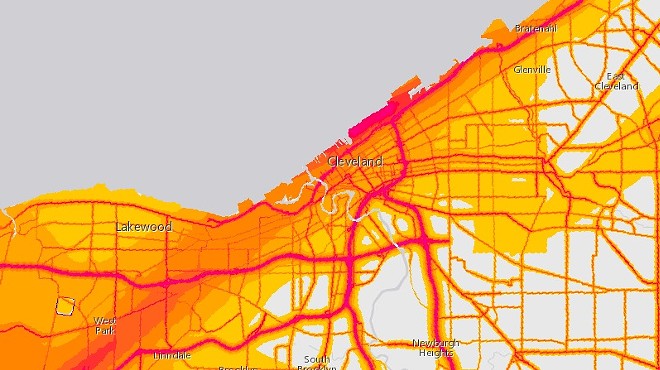 How Noisy Is It Around Cleveland? A New Interactive Map Has the Answers