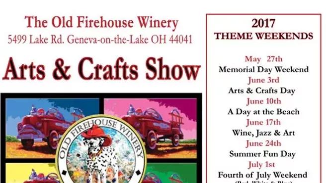 Image: Old Firehouse Winery Arts & Crafts Show - Car Show