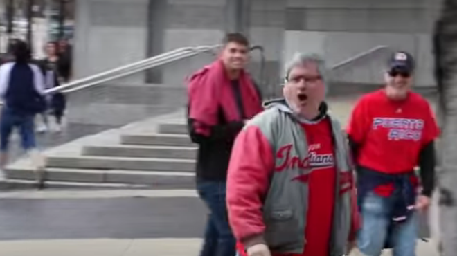 Video: Here's Some Awful Stuff Tribe Fans Said to Chief Wahoo Protesters Yesterday