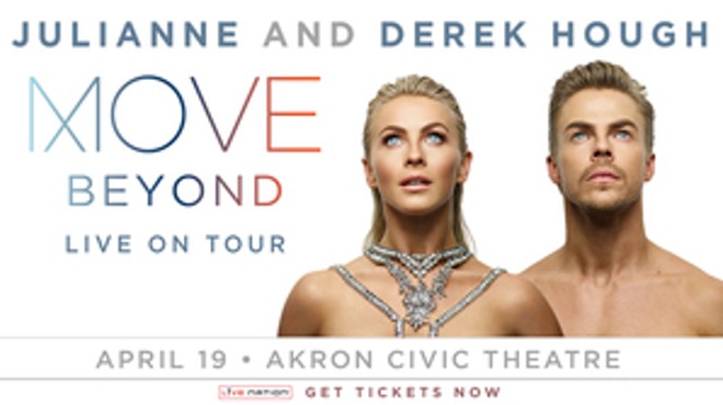 Derek and Julianne Hough Launch Their Latest Tour Tonight at the Akron Civic