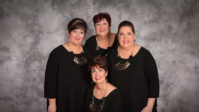 Image: Sweet Adelines Barbershop Competition