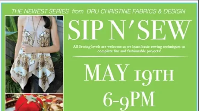 Image: Sip N Sew: Halter Top