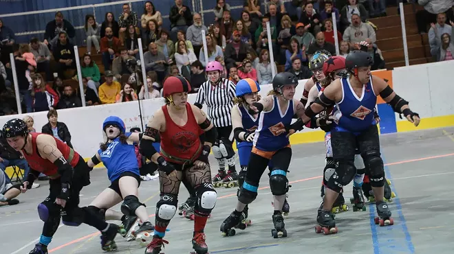 Image: Burning River Roller Derby Season Opener