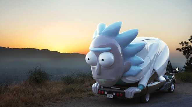 'Rick and Morty' Tour Brings Giant Rickmobile to Carol &amp; John's Comic Book Shop on May 30