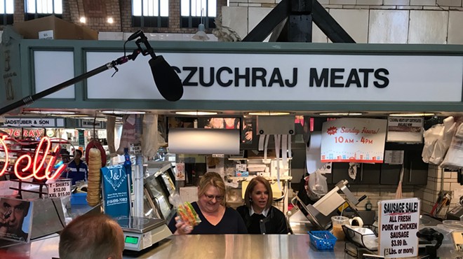 Yahoo's Katie Couric in Town for 'Cities Rising,' Tours West Side Market