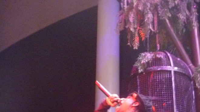 Rapper Travis Scott Rages During Hypnotizing Performance at Jacobs Pavilion at Nautica