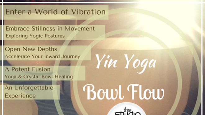 Image: Yin Yoga Crystal Bowl Flow