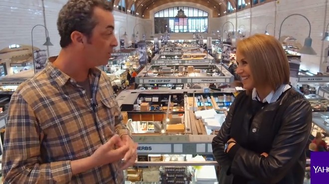 Scene Food Editor Douglas Trattner talks with Katie Couric for "Cities Rising."