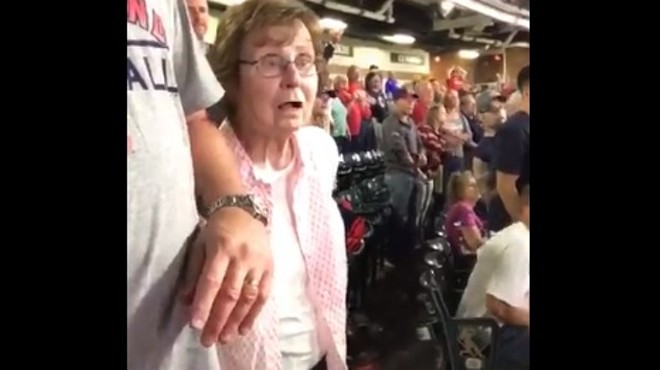 One Grandma's Reaction to Yan Gomes' Walk-Off Home Run is the Cutest Thing