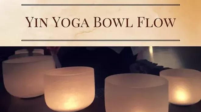 Image: Sonic Alchemy : Yin Yoga Bowl Flow