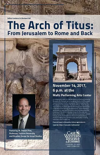 Image: The Arch of Titus: From Jerusalem to Rome and Back