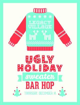 Ugly Holiday Sweater Bar Hop