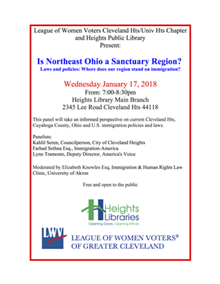 Image: Is NE Ohio a Sanctuary Region? Where do we stand on immigration