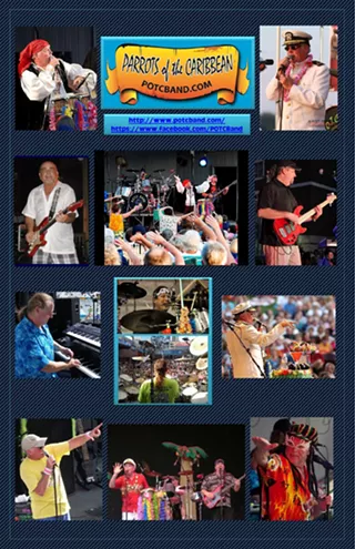 Image: Summer Dreamin&rsquo; Tropical Party @ Woodside Event Center w/the Parrots of the Caribbean!