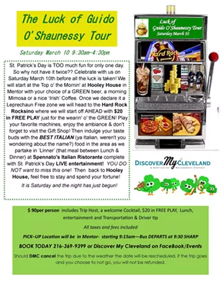 Image: The Luck of Guido O'Shaunessy Tour