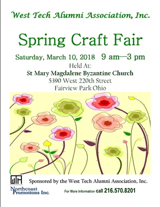 Image: West Tech Alumni Spring Craft Show