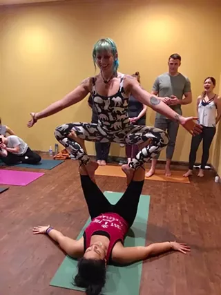 Image: AcroYoga Mini-Retreat: A social gathering to build commUNITY