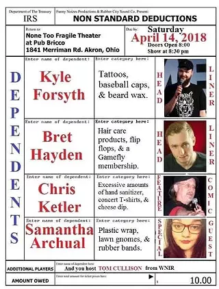 Image: A Tax Relief Comedy Show