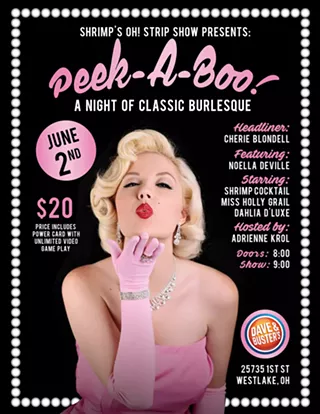 Image: Peek-A-Boo! A Night of Classic Burlesque